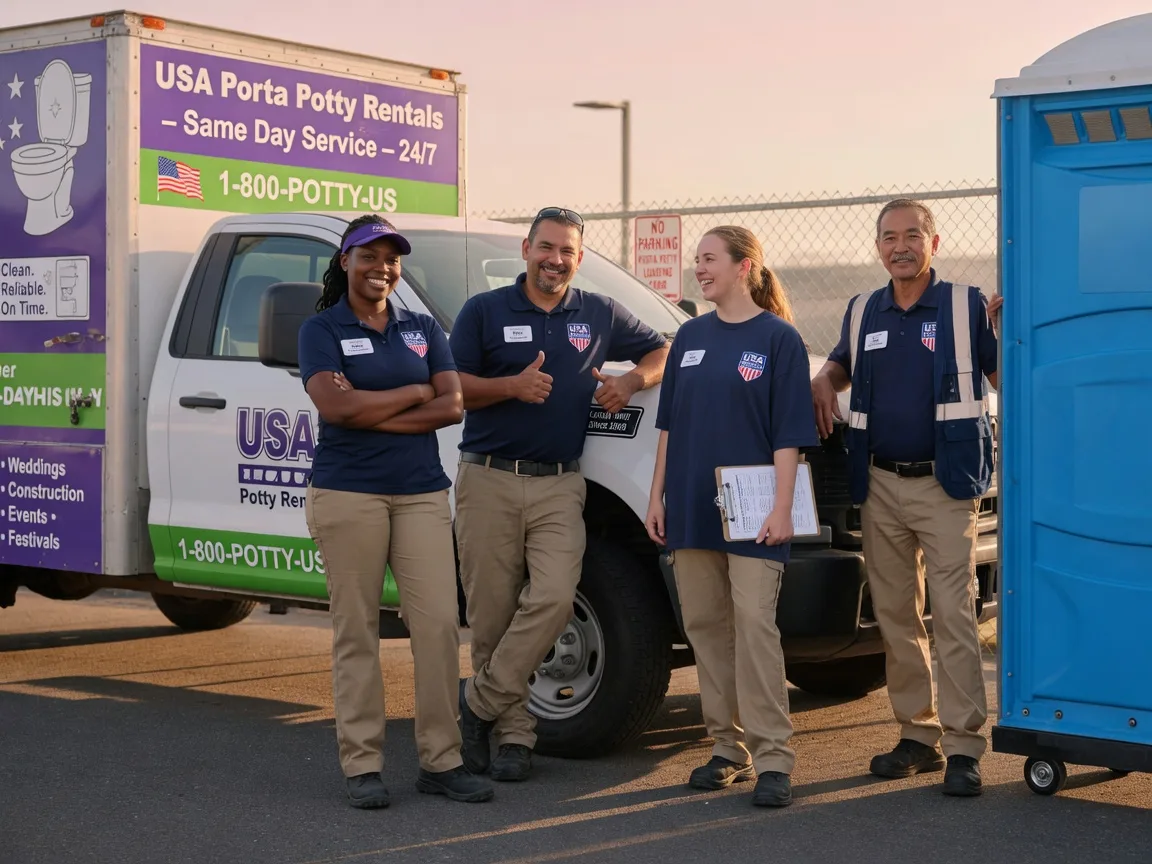 Porta Potty Rental company in New Middletown, OH
