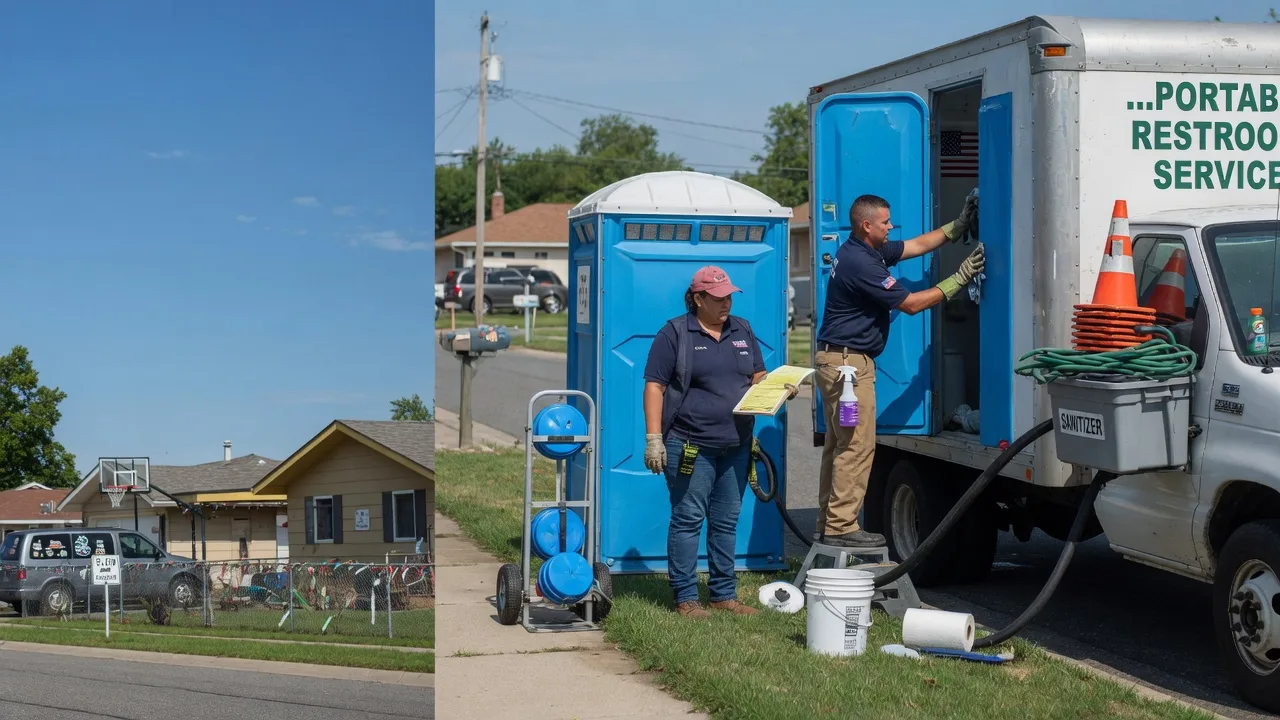 Portable Toilet Rental in New Middletown, OH near me
